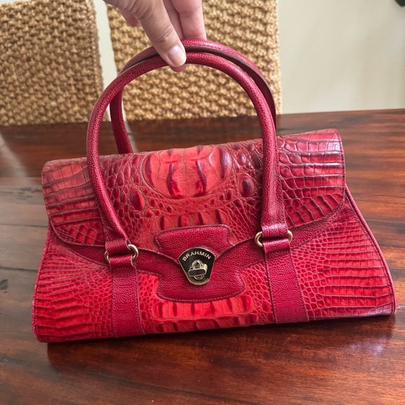 Brahmin Handbags - Brahmin red handbag